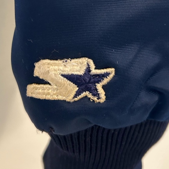 Vintage 80s/90s Starter NFL Chicago Bears Satin Stadium Jacket size Medium - Picture 6 of 11